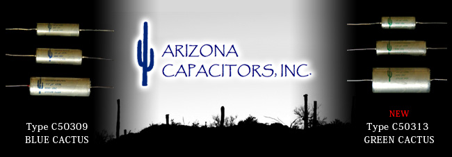 Arizona Capacitors 高音質オイルコンデンサー　Type“C50309”